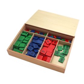 Early Mathematics Education Puzzle Teaching Aids Stamp Game