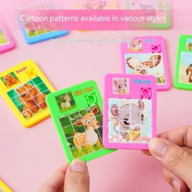 Animal Puzzle Huarong Road Maze Puzzle Toy