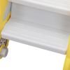 5-in-1 slide Car - yellow gray