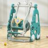 Kids Slide Playset Structure Children's indoor slide playgroud baby plastic slide and swing set large combination for home or outdoor