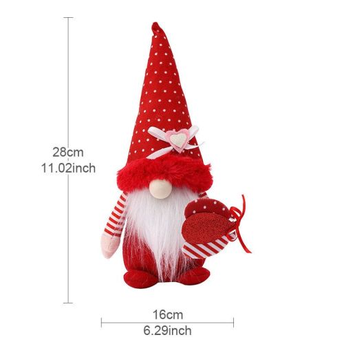 Valentine's Day Mother's Day Balloon Bouquet Dwarf Faceless Doll Decorations