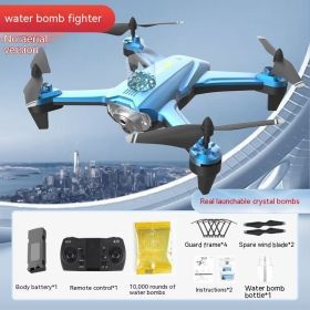 Can Launch Water Bomb Unmanned Aerial Vehicle Professional Aerial Photography HD Children's Aircraft Remote Control Aircraft (Option: Style D-A battery)