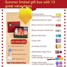 Foam Glue Slime Liquid Gift Set (Option: Great value 13piece gift box)