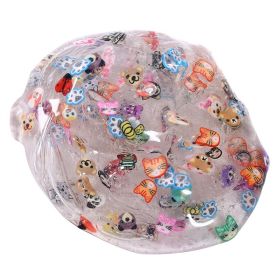 Colored Clay Fruit Puree Fruit Slices Crystal Mud Soft Boxed Pressure Reduction Toy (Option: Animal Piece Mud 60ml)