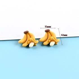 Resin Candy Toy Miniature French Fries Donut Biscuit Cream Glue Diy Material Resin Accessories (Option: No 9-Small Size Candy Toy)