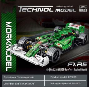 Sports Car Racing Car Model Building Blocks Toys (Option: 023008 Style)