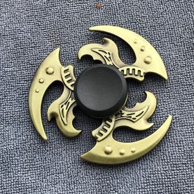 Bronze Alloy Fingertip Gyro Relieving Spinning Top Rotating Hand Spinner (Option: Fan Haixin's style)