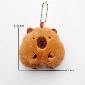 School Bag Bag Charm Keychain Doll Small Gift (Option: Lanyard Style)