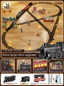 High Speed Railway Children's Small Train Track Toys (Option: 2 Style)