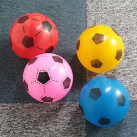 Outdoor Indoor Stretch Kindergarten Inflatable Football (Option: Random-16CM)