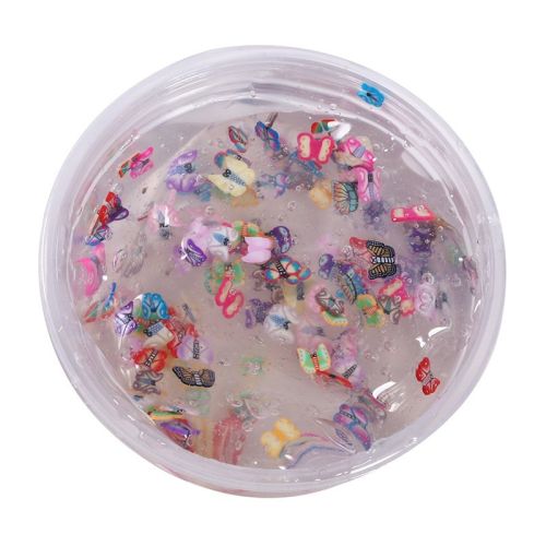 Colored Clay Fruit Puree Fruit Slices Crystal Mud Soft Boxed Pressure Reduction Toy