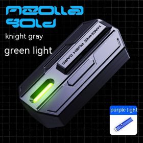 Pusher Pulse Fingertip Metal Pusher Toy (Option: Green Light)