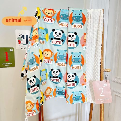 Child Air Conditioner Quilt Beanie Comfort Sleeping Blanket Washable