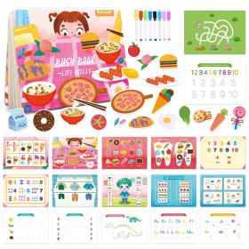 Dinosaur Theme Busy Book Busy Book Children's Toy Book Early Education (Option: Life Theme Busy Book)