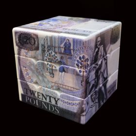 Puzzle Gift Toy Intelligence Development UV Printing Rubik's Cube (Option: Pound 2)