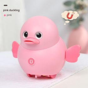 Walking Swing Chicken Moving Little Duck Electric Climbing Duck Twisting Butt Chicken Toy Children Baby (Option: Pink Chicken-Without Battery)