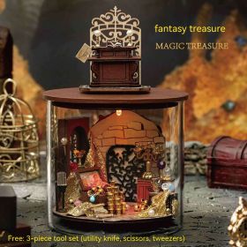 3d Assembled Model Handmade Toy (Option: B45 Fantasy Treasure)