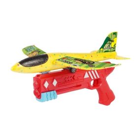 Foam Ejection Aircraft Children's Toys (Color: Red)