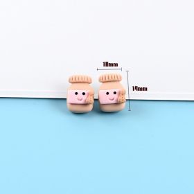 Resin Candy Toy Miniature French Fries Donut Biscuit Cream Glue Diy Material Resin Accessories (Option: No 3-Small Size Candy Toy)