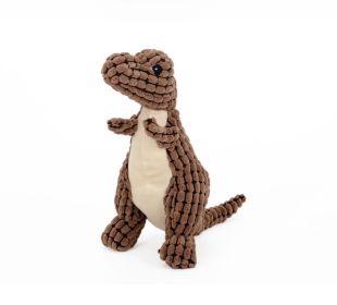 Dog Plush Sound Toy Cute Cartoon (Option: Dinosaur Gray-25cm)
