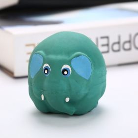 Pet Dog Latex Sounding Toy Schnauzer Pieces Modeling Vocal Ball (Option: Elephant)