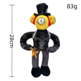 Toilet Man Spoof Plush Toy Doll (Option: Female Clock Man-Ordinary Packaging)