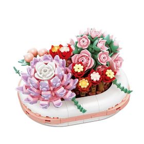 Assembling Small Particles Building Block Toy Model (Option: JK2722 Foam Lovers)