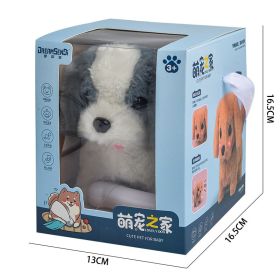 Children's Electric Simulation Plush Pet Teddy (Option: StBernardus Medium Box)