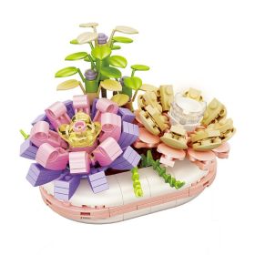 Assembling Small Particles Building Block Toy Model (Option: JK2720 Suddenly Early Summer)