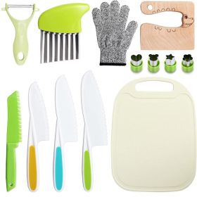 Children's Plastic Knife Cake Knife Fruit Knife (Option: 13 Piece Set)
