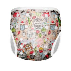 1-2 Years Old Toddler Swimming Trunks Waterproof Leak-proof (Option: A52-Plus Size M)