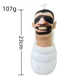 Toilet Man Spoof Plush Toy Doll (Option: Sunglasses Toilet Person-Ordinary Packaging)