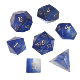 Dice Board Game Casual Game Multi-sided Digital Sieve Seven Tablets Suit (Option: Watermelon Blue)