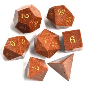 Dice Board Game Casual Game Multi-sided Digital Sieve Seven Tablets Suit (Option: Blue Sand)