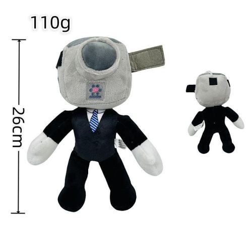 Toilet Man Spoof Plush Toy Doll
