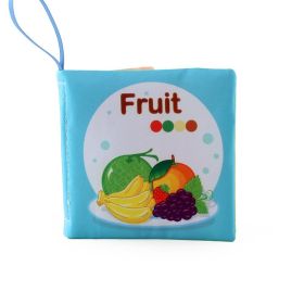 Washable Early Education Three-dimension Educational Toys (Option: JL564 4Fruit)