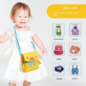 Baby Montessori Early Education Schoolbag Educational Toys (Option: Daily Skills)