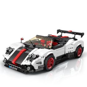Children's DIY Assembled Building Block Toys (Option: Pagani Son Of Wind)