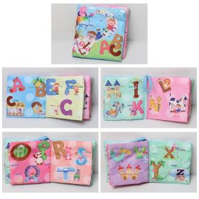 Children's Baby Cognition Cloth Book Early Education (Option: English Cognition)
