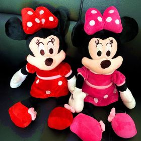 Disney'S New Classic Mickey Minnie Plush Toy Doll Mickey Mouse Animal Doll Pillow Toy Children'S Birthday Christmas Gift (Height: 20CM)