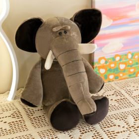 35cm Jungle Animal Plush Toy Tiger Doll Monkey Giraffe Doll Lion Kindergarten Gift Girl Doll (Height: 35cm)
