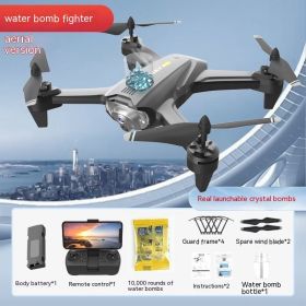 Can Launch Water Bomb Unmanned Aerial Vehicle Professional Aerial Photography HD Children's Aircraft Remote Control Aircraft (Option: Style C-A battery)