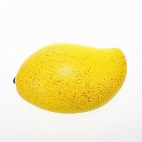PU Slow Rebound Mango Emulational Fruit Decompression Toy (Option: Mango Yellow)