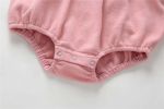 Baby Girl 1pcs Butterfly Embroidered Graphic Frill Trim Longsleeve Bodysuit