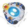 Inflatable Baby Swimming Rings Seat Floating Sun Shade Toddler Swim Circle Fun Pool Bathtub Beach Party Summer Water Toys