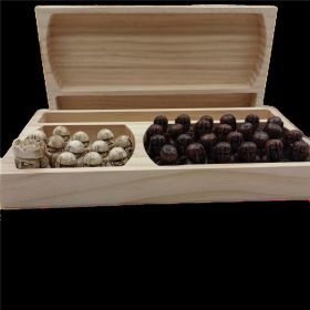 Viking Chess King's Table Resin Crafts Home Interior Decoration Ornaments (Option: With Wooden Box-See Details)