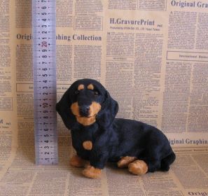 Showcase Artificial Fur Decoration Crafts Gift (Option: Squatting Position)