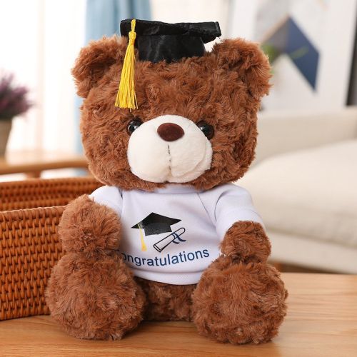 Cute Doctorial Hat Little Bear Doll
