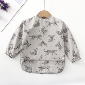 Kids' Bib Reverse Dressing (Option: Leopard-S)