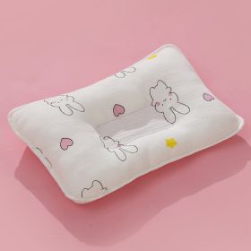 Baby Cartoon Supplies Anti-deviation Head Memory Foam Baby Pillow (Option: Rabbit-30x20cm)